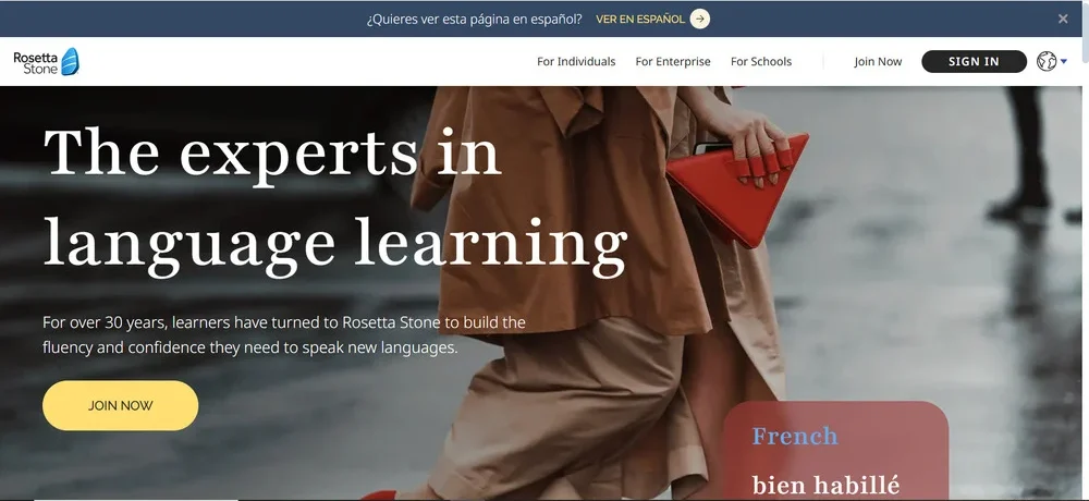  موقع Rosetta Stone